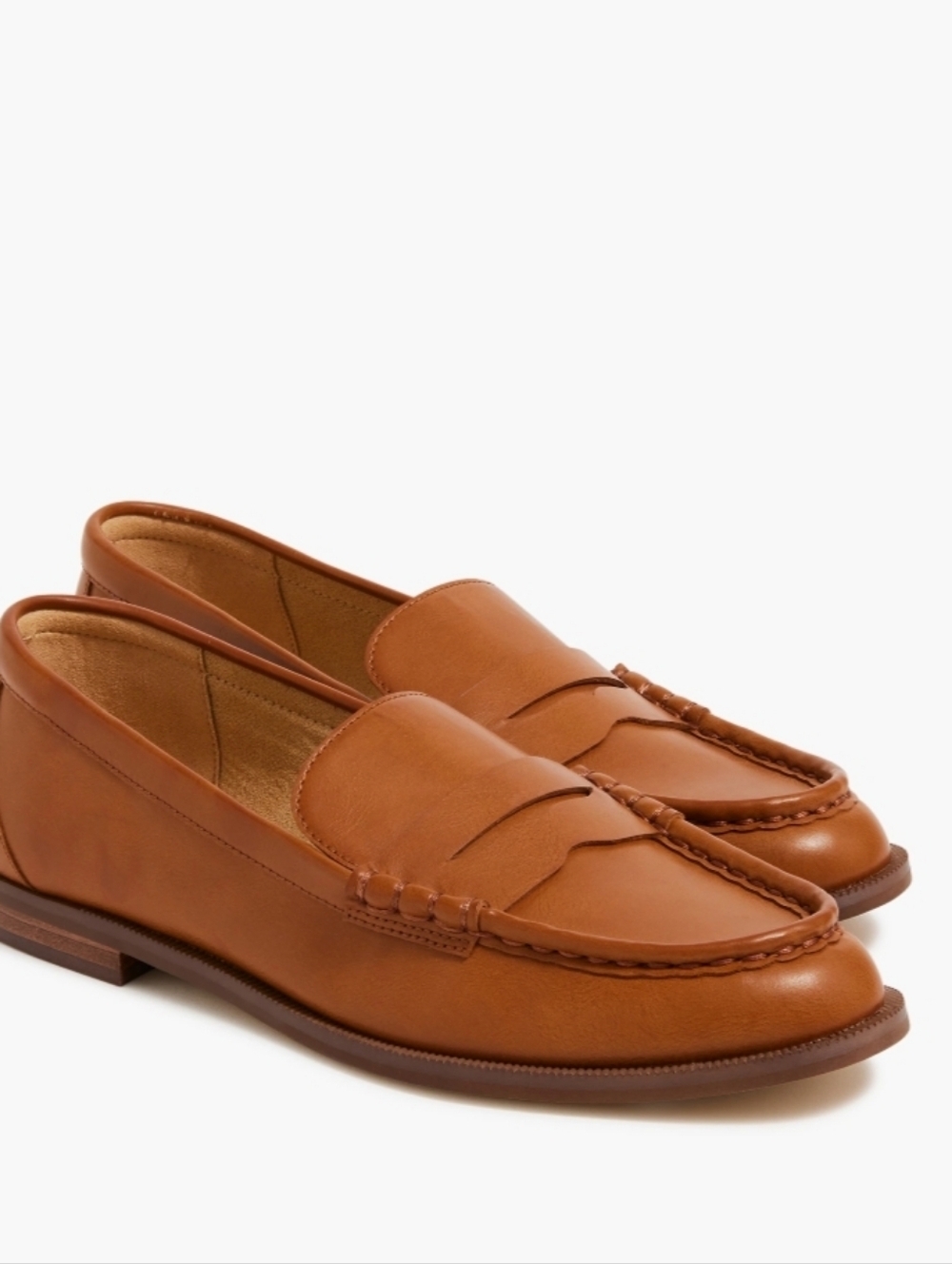 J. Crew Penny Loafer Brown Slip On Size 7.5